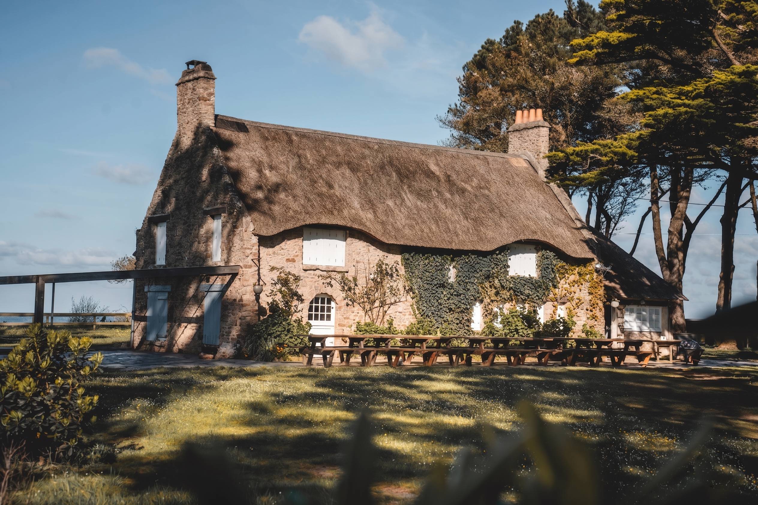 Maison en pierre bretonne